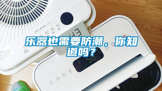 樂器也需要防潮，你知道嗎？