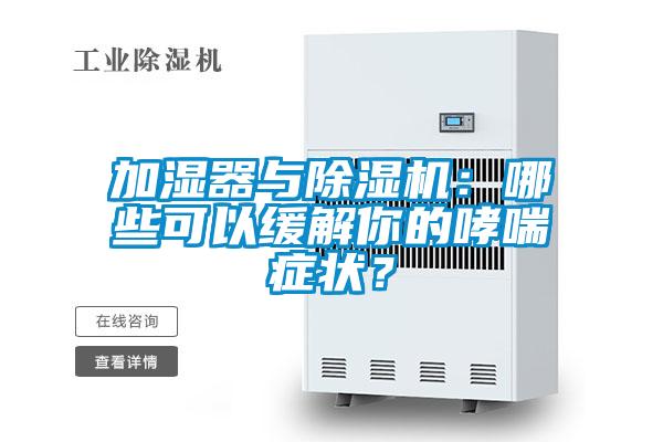 加濕器與除濕機(jī)：哪些可以緩解你的哮喘癥狀？