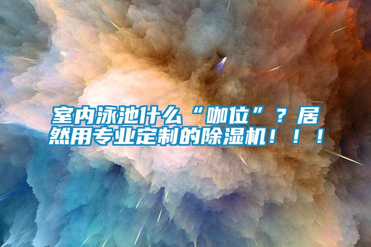 室內泳池什么“咖位”？居然用專業(yè)定制的除濕機?。?！