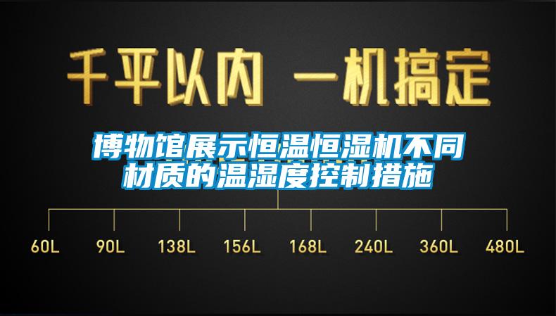 博物館展示恒溫恒濕機不同材質(zhì)的溫濕度控制措施