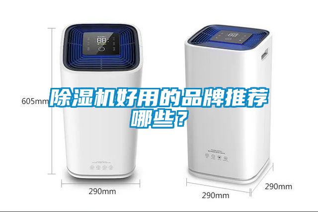 除濕機好用的品牌推薦哪些？