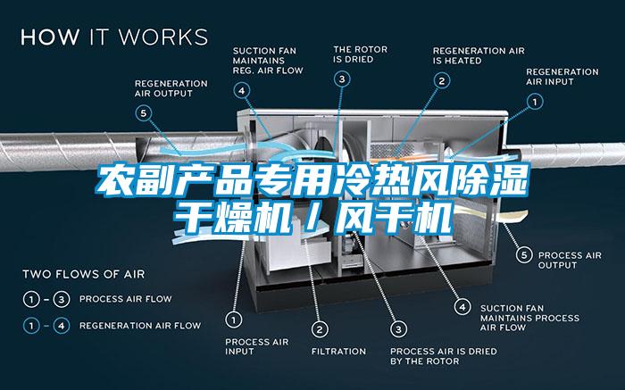 農(nóng)副產(chǎn)品專用冷熱風除濕干燥機／風干機