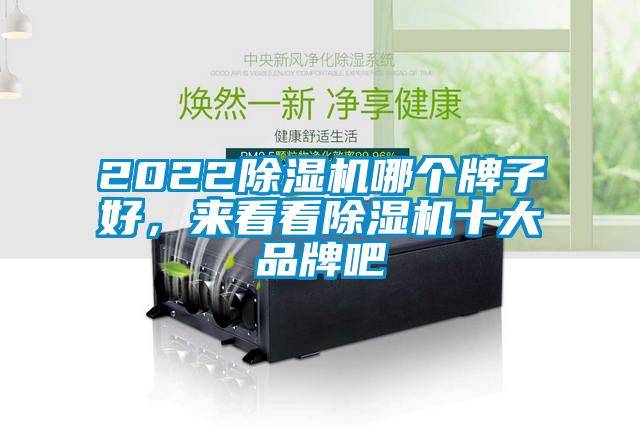 2022除濕機(jī)哪個(gè)牌子好，來看看除濕機(jī)十大品牌吧