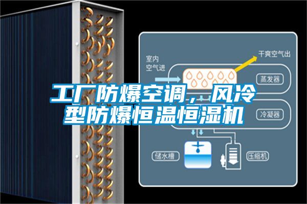 工廠防爆空調(diào)，風(fēng)冷型防爆恒溫恒濕機