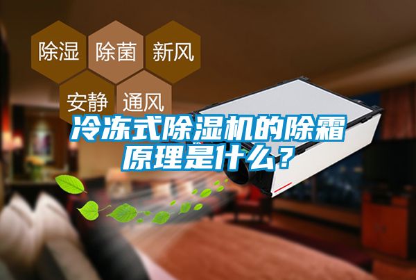 冷凍式除濕機(jī)的除霜原理是什么？