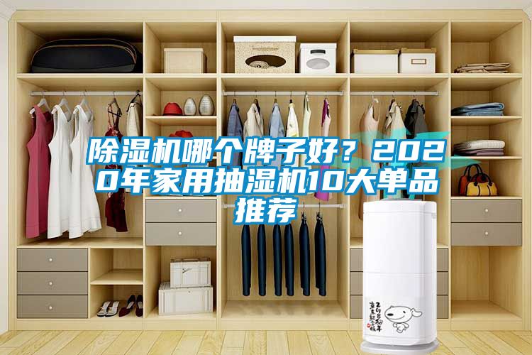 除濕機哪個牌子好？2020年家用抽濕機10大單品推薦