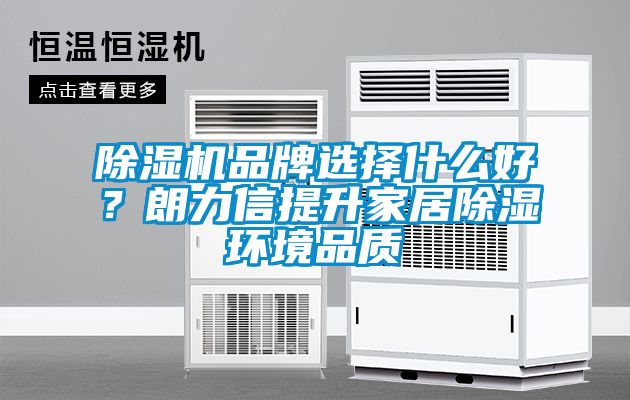 除濕機品牌選擇什么好？朗力信提升家居除濕環(huán)境品質(zhì)