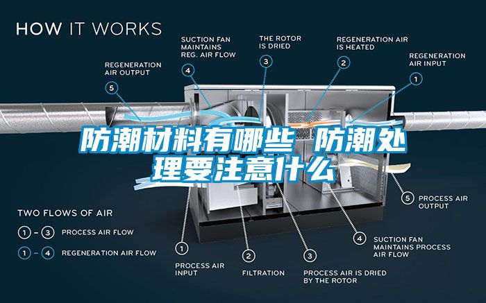 防潮材料有哪些 防潮處理要注意什么